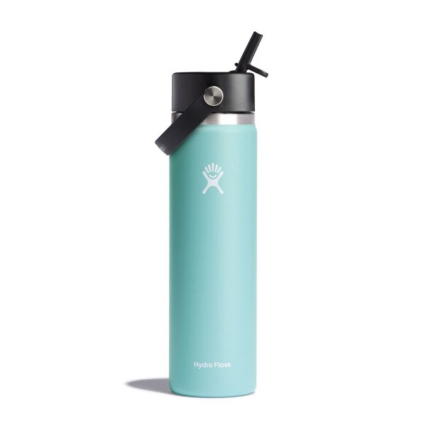 Hydro Flask 24oz wide mouth dew bottle with flex straw cap